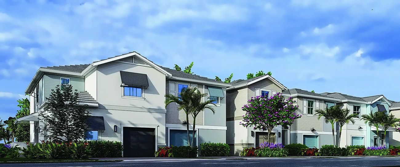 Coastal elevation at Vintage Oaks